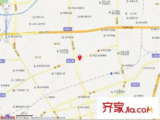南益名泉春曉交通圖