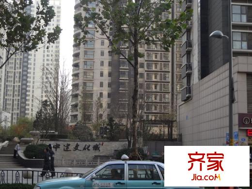 中建文化城外景圖 
