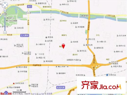 鑫苑碧水尚景交通圖