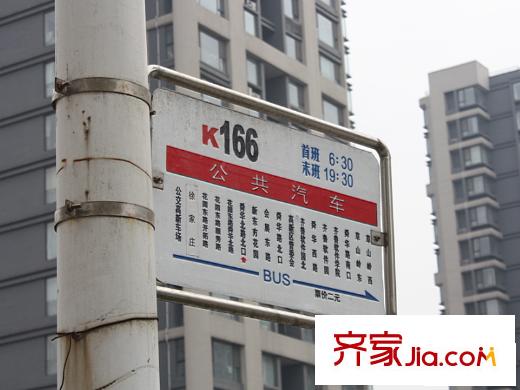 海信慧園配套圖公交車站