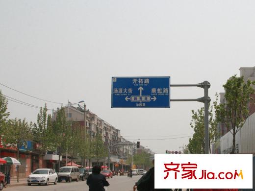 海信慧園配套圖交通標(biāo)識牌