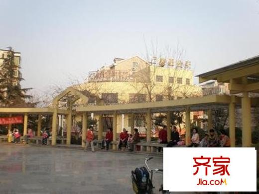 萬盛園外景圖 休閑廣場