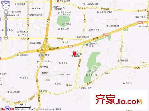 正大城市花園交通圖