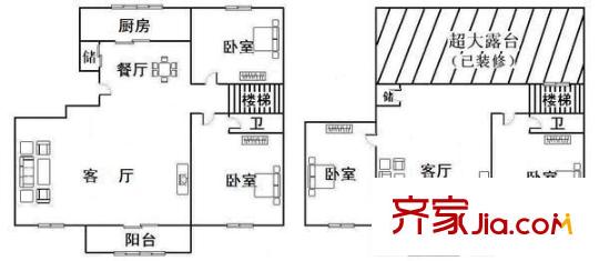 玉函小區(qū)4室3廳