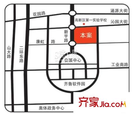 茗筑美嘉交通圖區(qū)位圖