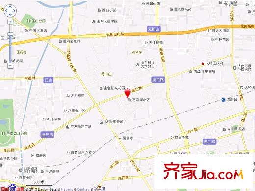 萬盛園交通圖