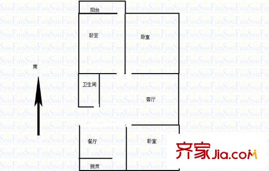 萬盛園 0室 戶型圖
