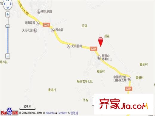 重汽蝶泉灣交通圖