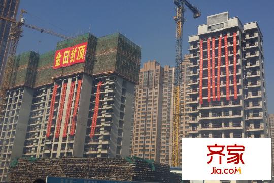 茗美花園項(xiàng)目施工進(jìn)度圖（2014-12-16）