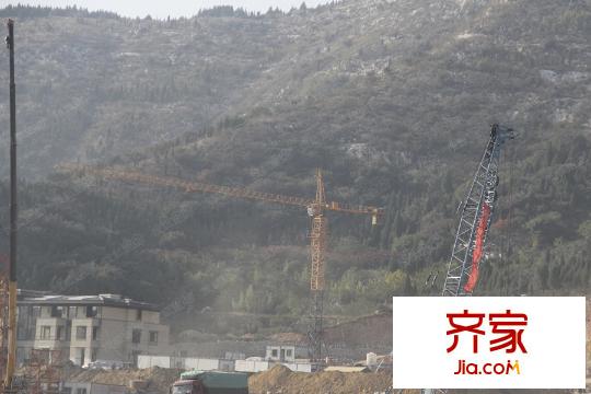 華潤?仰山云棲徑施工現(xiàn)場圖（2015-12-5）
