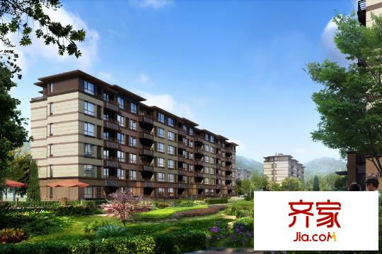華潤(rùn)?仰山云棲徑洋房外立面