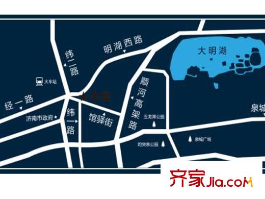 和信SOHO區(qū)位圖