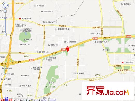 東方天澍花園電子地圖