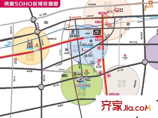 鳳凰SOHO區(qū)位圖