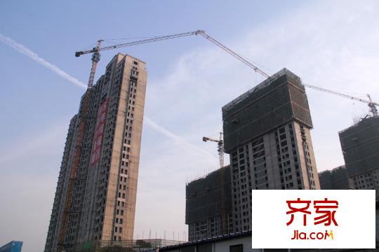 天朗蔚藍城工程進度遠景（2014-11-20）