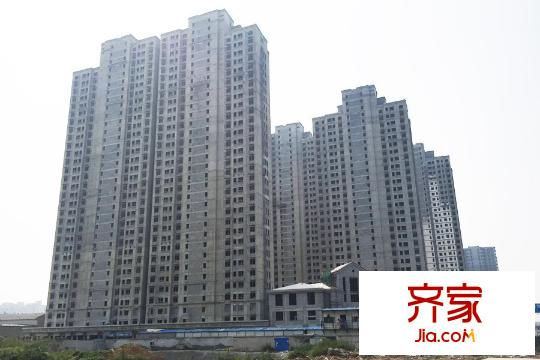 天朗蔚藍城14#樓工程進度（2015-09-10）