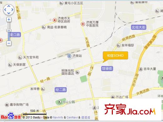 和信SOHO交通圖