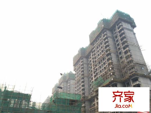 帝華鴻府1號(hào)樓封頂（2015-12-12）
