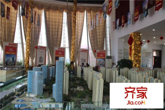 帝華北岸新城售樓處（2015-3-27）