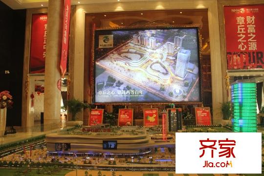 章丘唐人中心沙盤（2015-3-19）