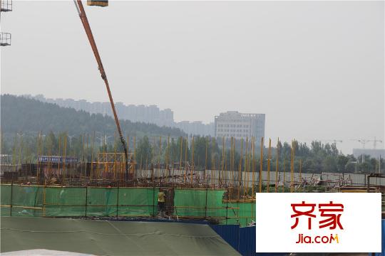 帝華鴻府14號(hào)樓項(xiàng)目施工（2015-8-18）