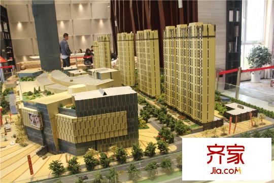 廣廈聚隆廣場沙盤（2015-3-31）