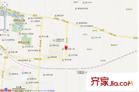 御泉世家交通圖