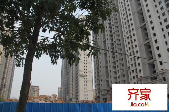 中建長清湖施工進(jìn)度圖（2015-10-09）