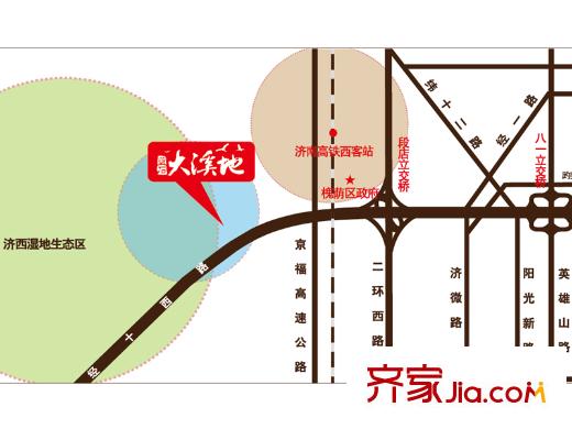 藍(lán)石大溪地區(qū)位圖