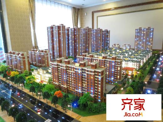 保定朝阳翡翠城配套图-齐家网小区库