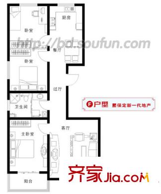 保定新一代c区户型图,装修效果图,实景图,交通图,配套