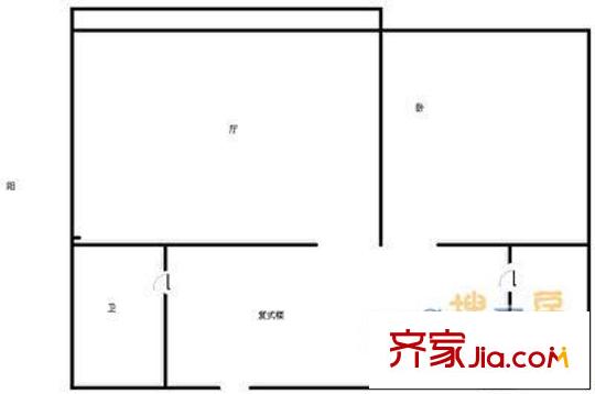 青年公寓 戶型圖