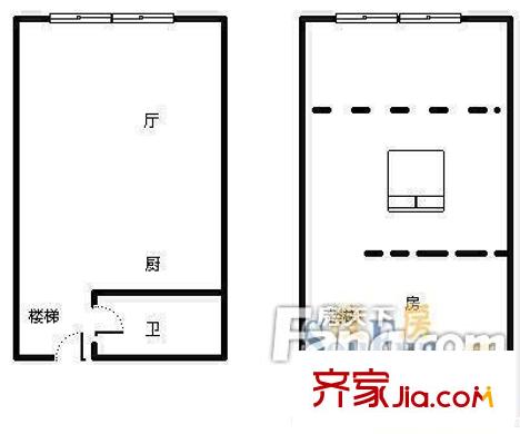 小城故事 3室 戶型圖