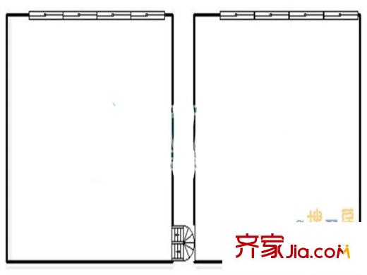 小城故事 1室 戶型圖