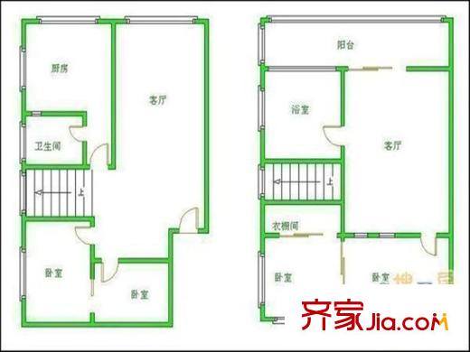 云錫花園 5室 戶(hù)型圖