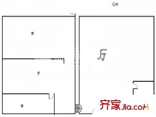 小城故事 2室 戶型圖