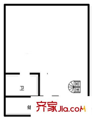 小城故事 1室 戶型圖