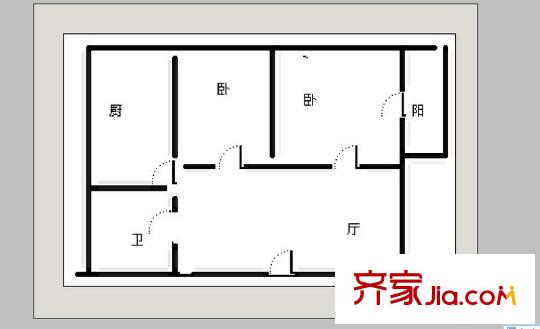 云錫花園 0室 戶(hù)型圖