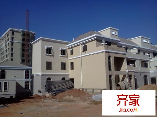 楓橋家園工程進度圖（2013.1.21）