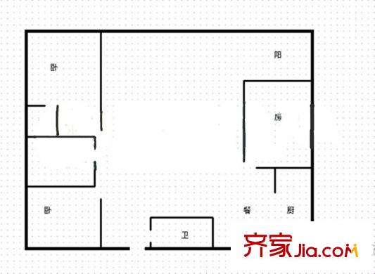 金禧園 3室 戶型圖