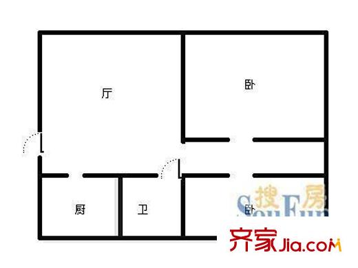 頤欣里戶型圖1 
