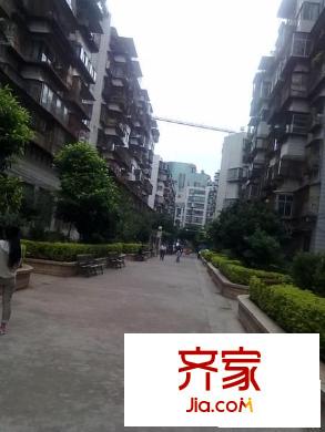 探礦廠生活區(qū)外景圖 