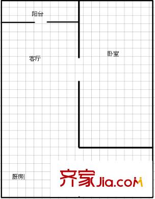 金葉緹香愛尚 1室 戶型圖
