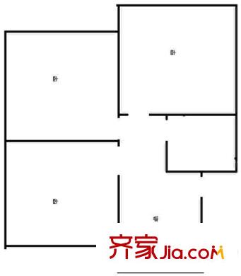翠湖大梅園 3室 戶型圖