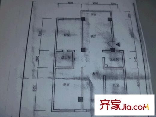 翠湖大梅園 3室 戶型圖