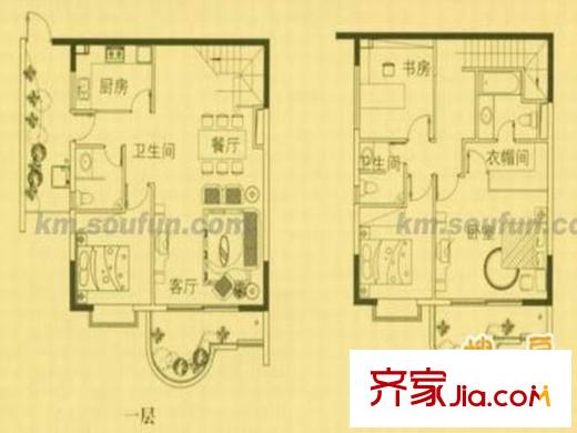 金鼎家園 4室 戶型圖