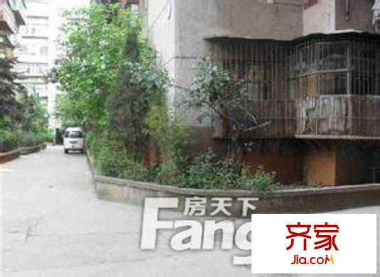 蔡家村小區(qū)外景圖 