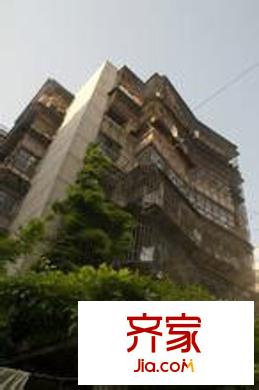 蔡家村小區(qū)外景圖 