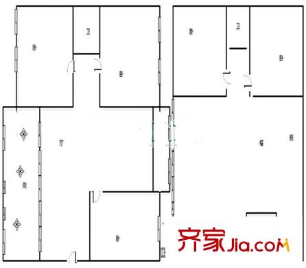 春暉小區(qū) 5室 戶型圖