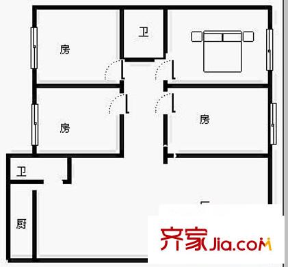 翠麗苑 0室 戶型圖